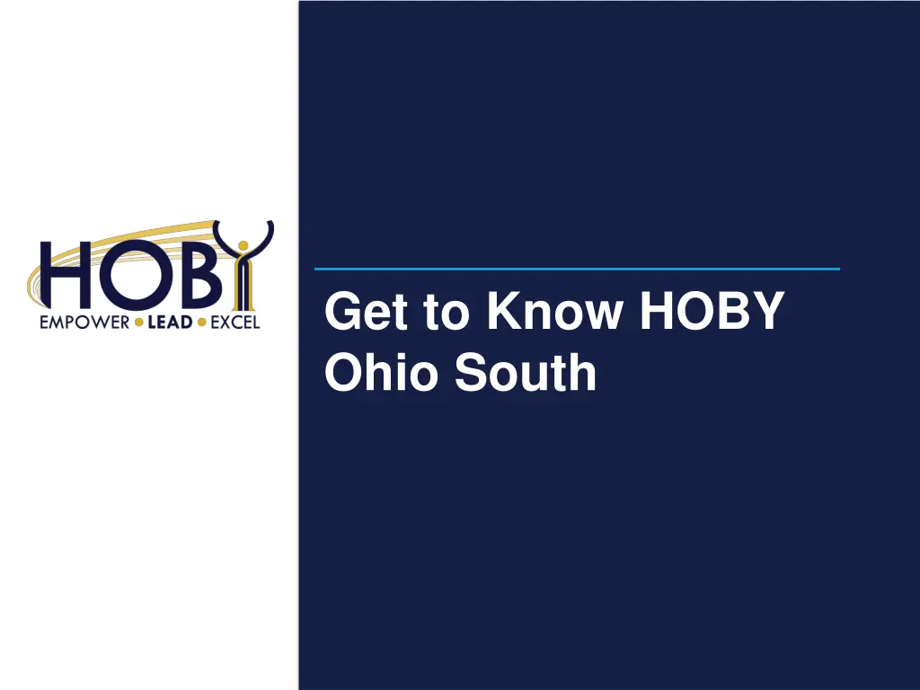 get to know hoby ohio south