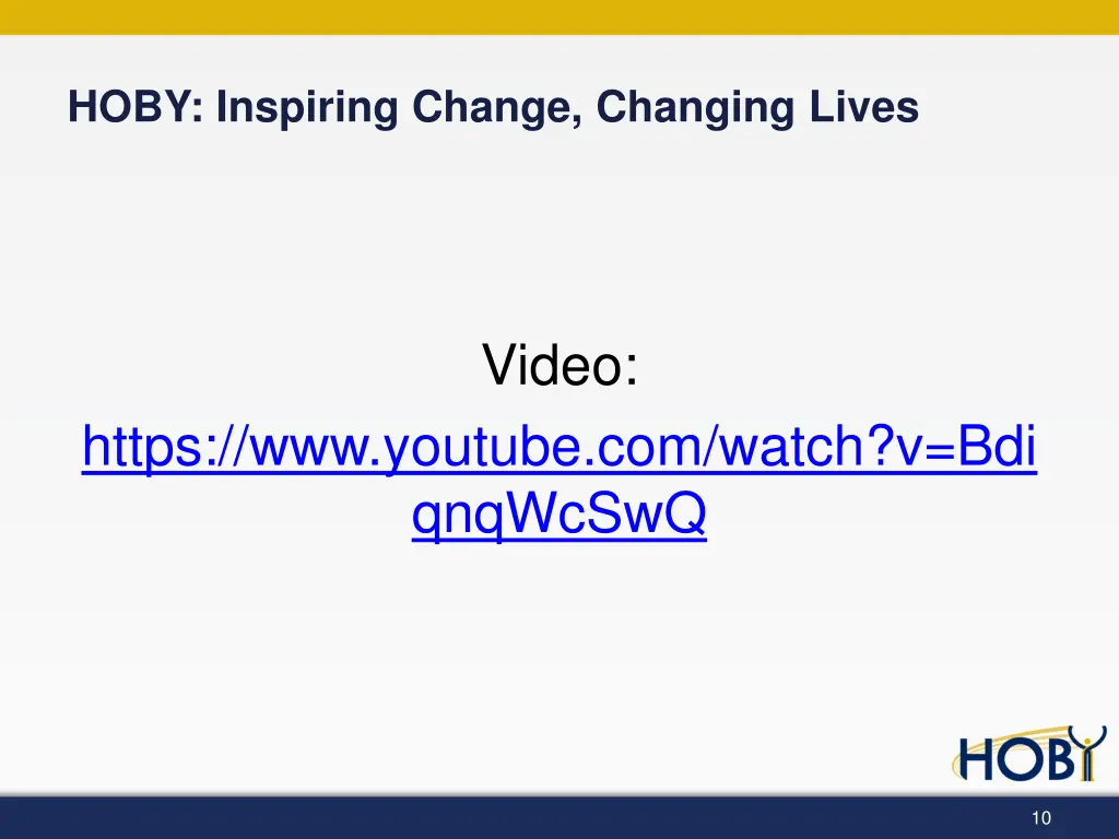 hoby inspiring change changing lives 1