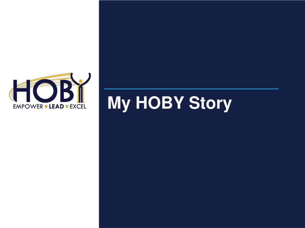 my hoby story