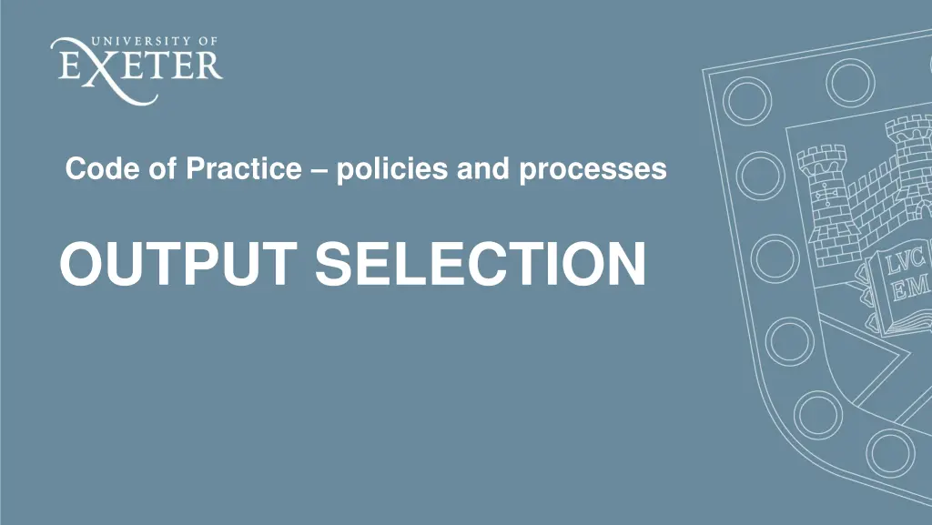 code of practice policies and processes 1