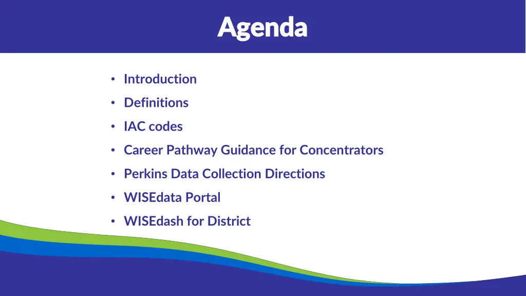 agenda agenda