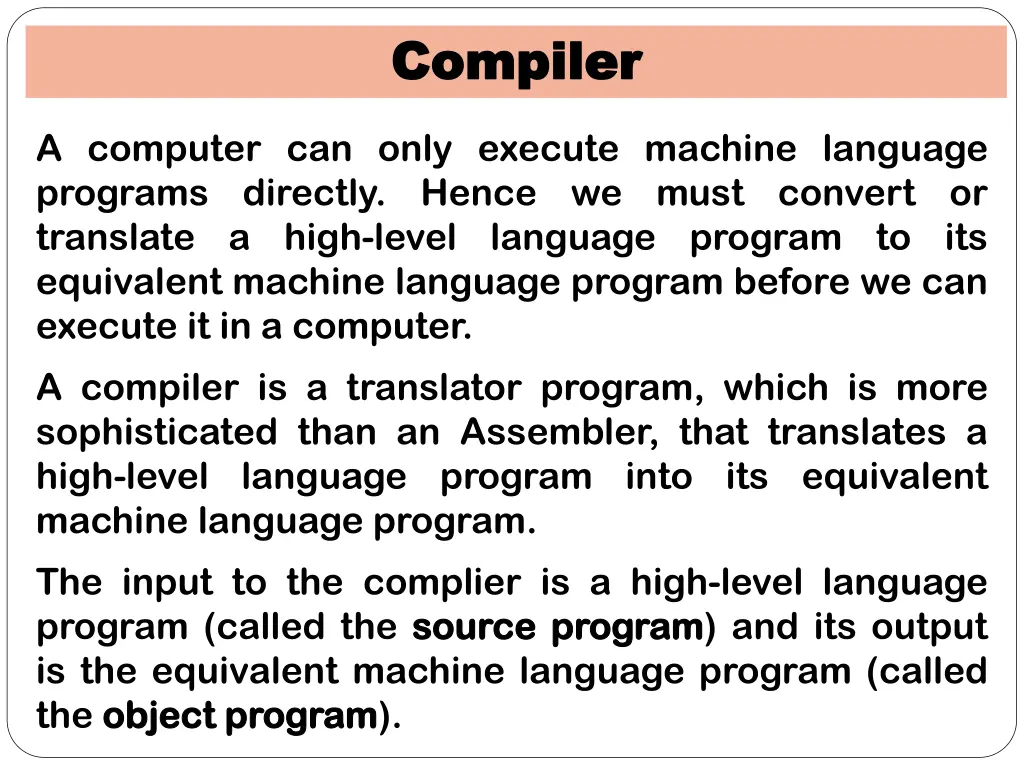compiler compiler
