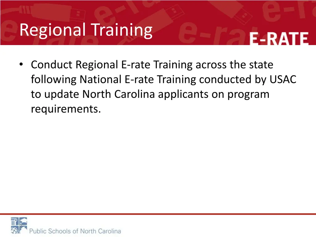 regional training