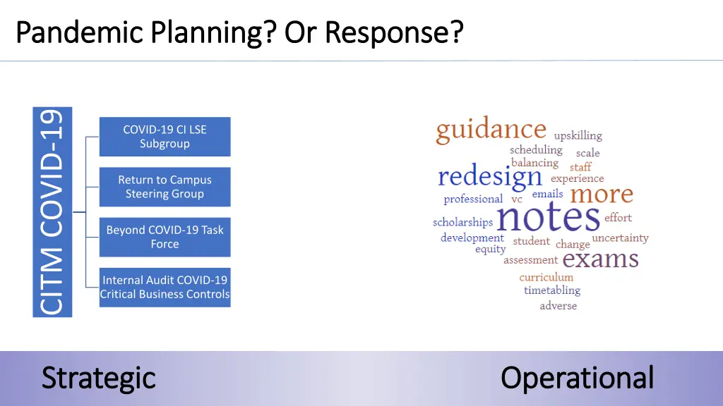 pandemic pandemic planning or response planning