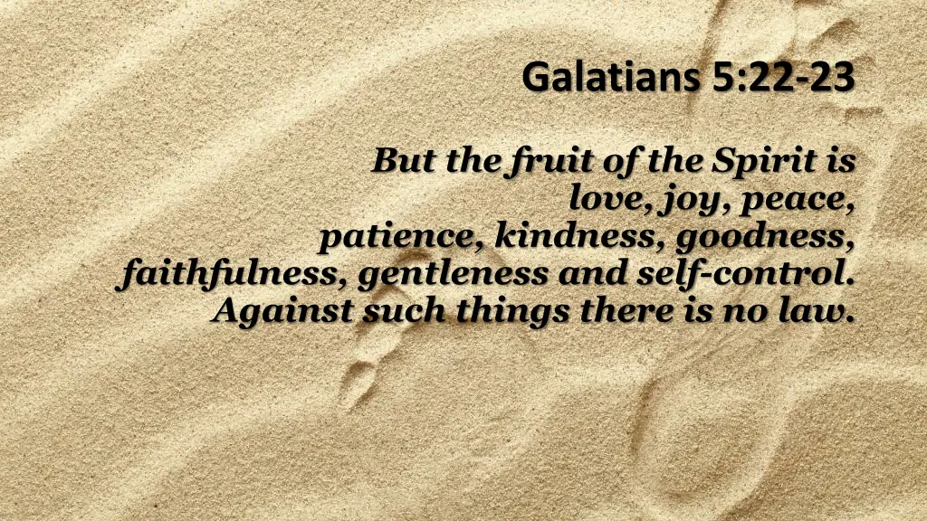galatians 5 22 23
