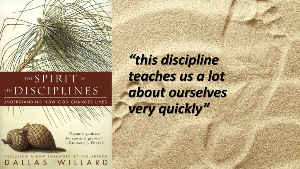 this discipline teaches us a lot about ourselves