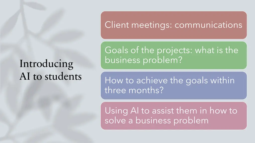 client meetings communications