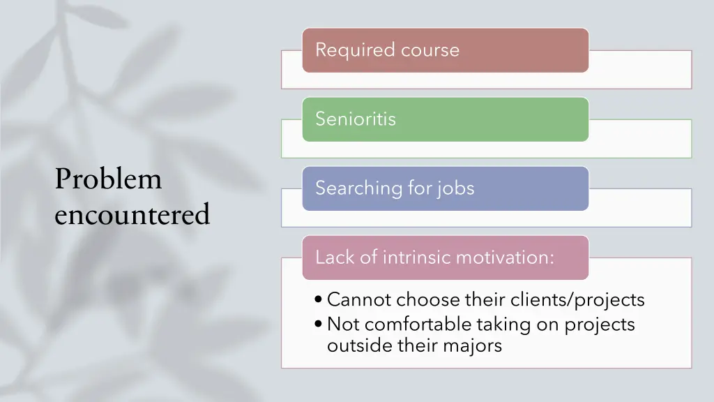required course