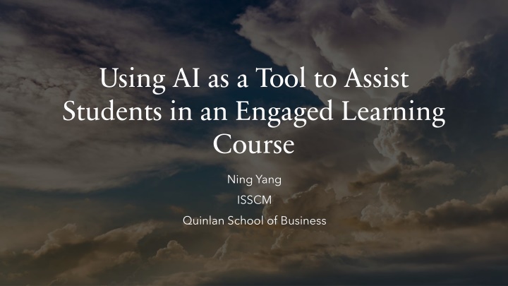 using ai as a tool to assist students