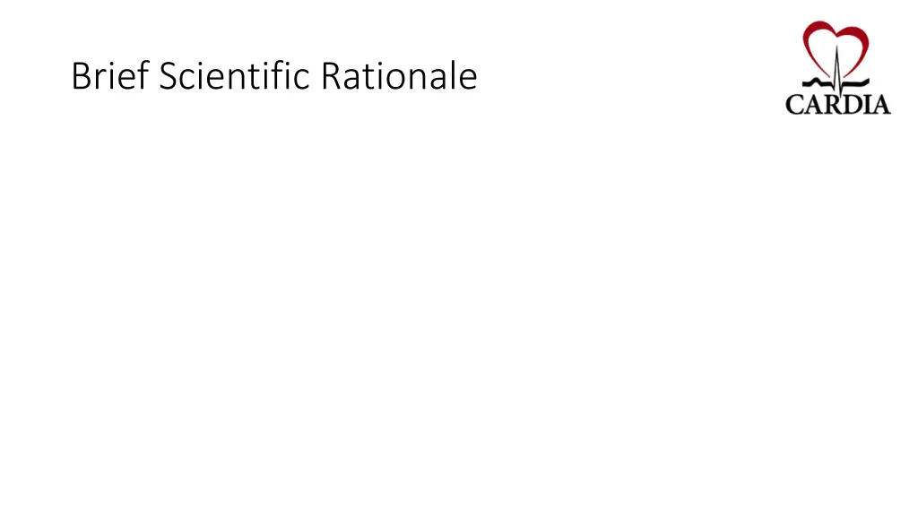 brief scientific rationale