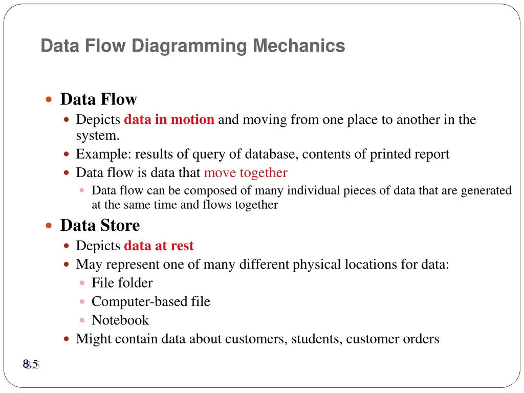 data flow diagramming mechanics 1