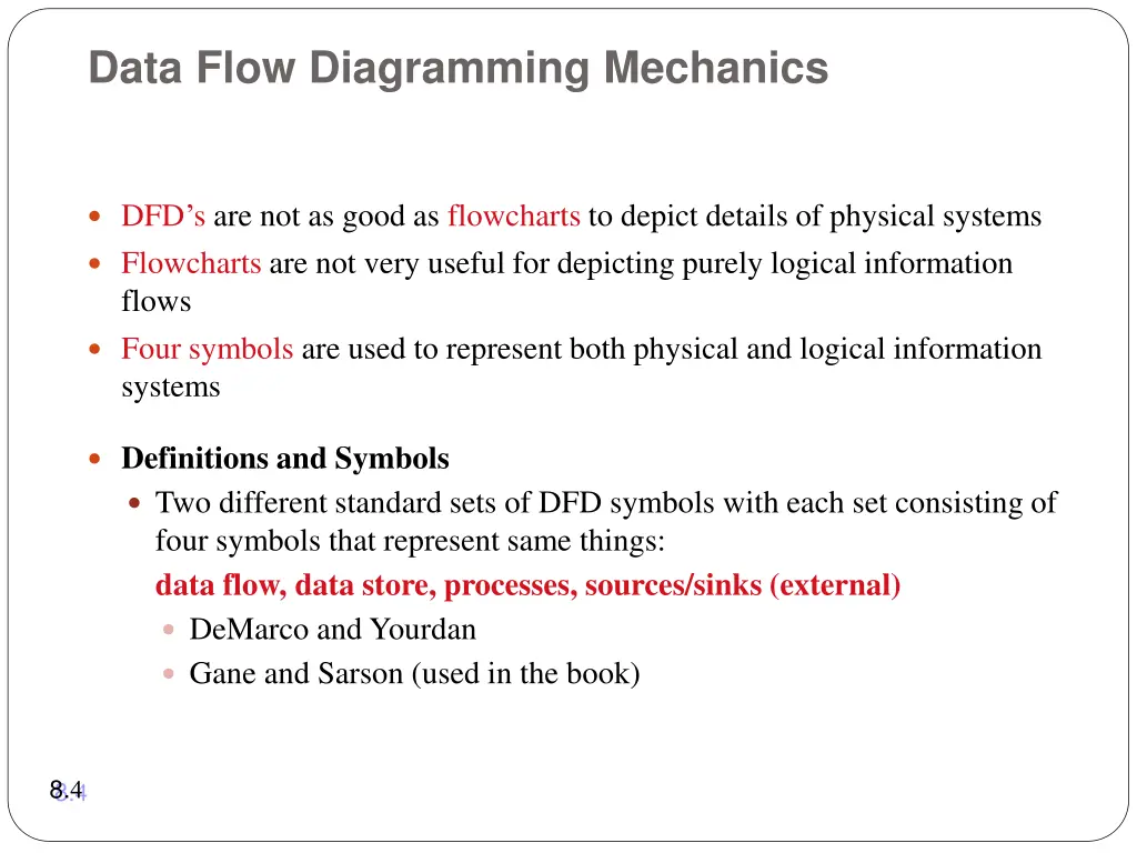 data flow diagramming mechanics