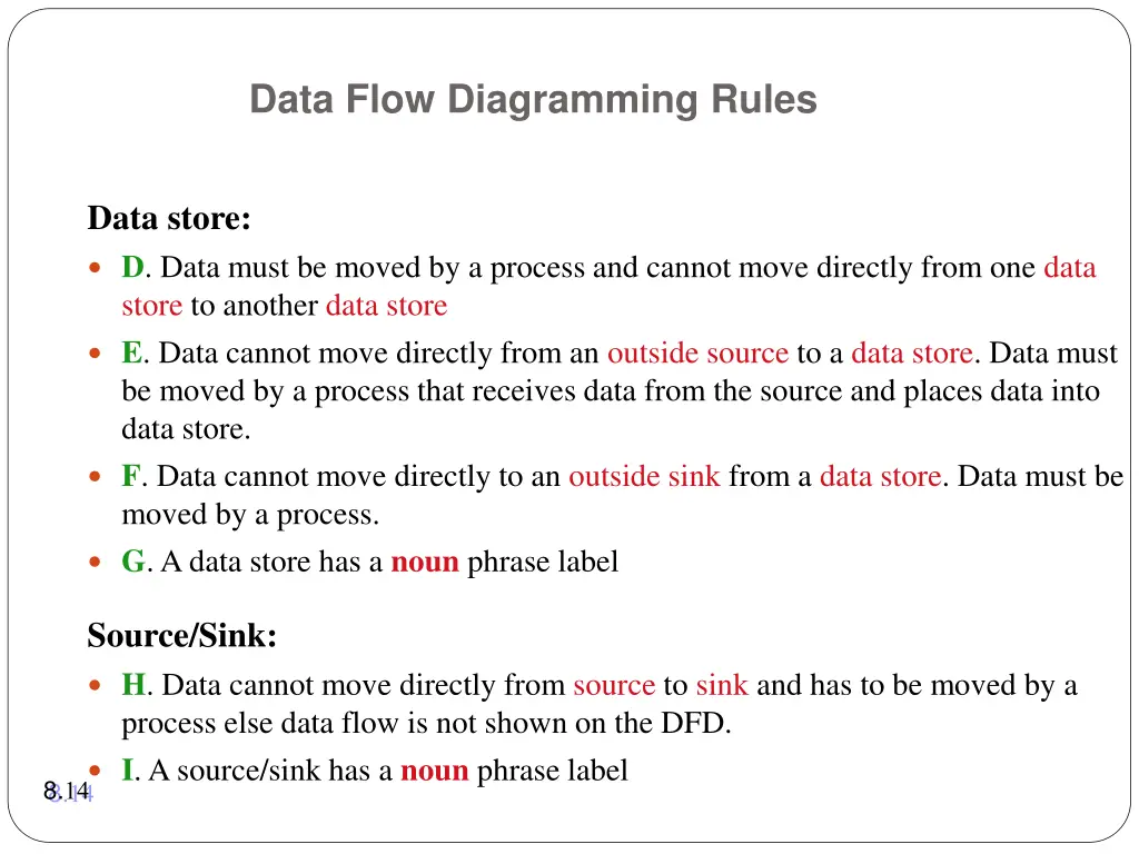 data flow diagramming rules 1
