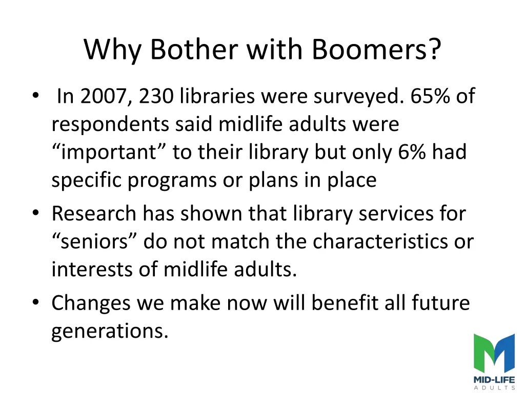 why bother with boomers 2