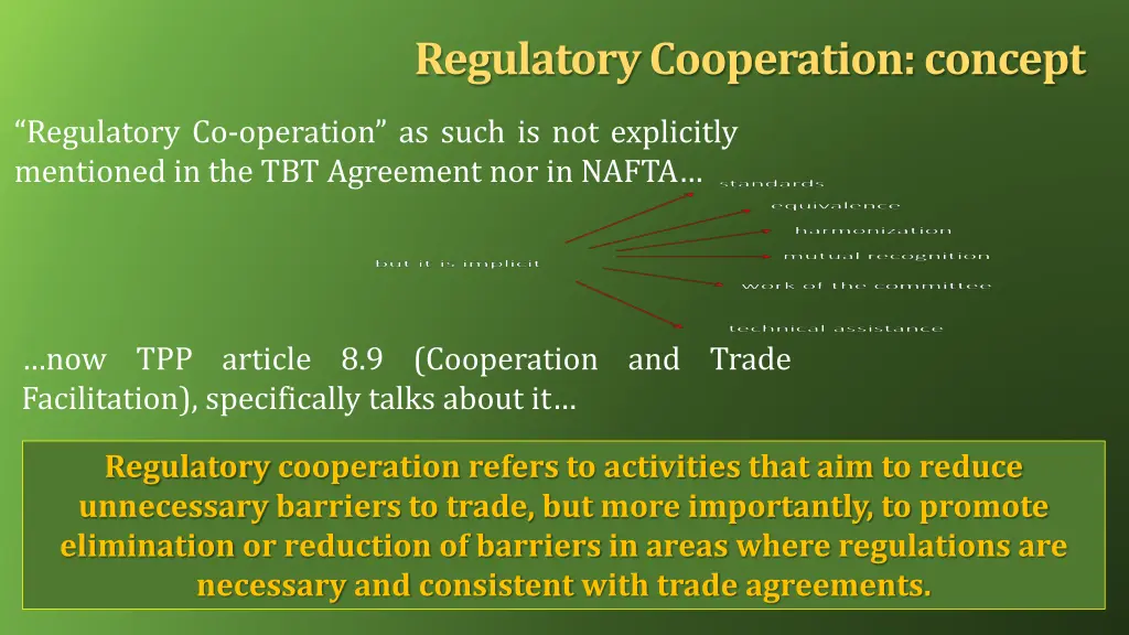 regulatory cooperation concept