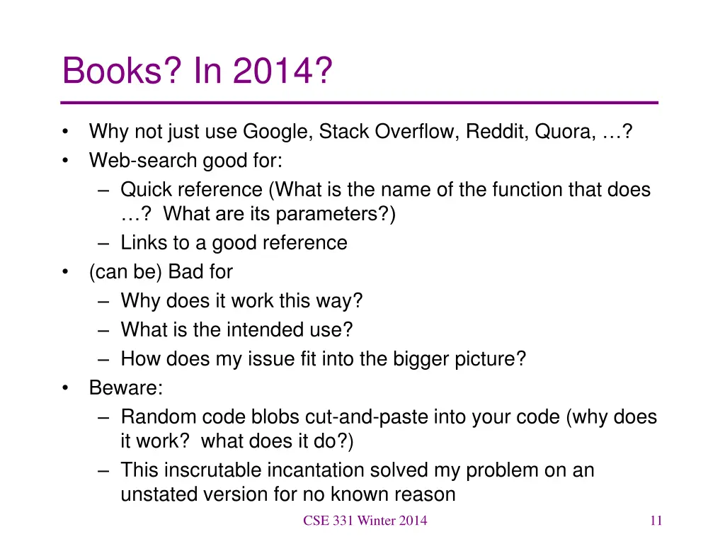 books in 2014