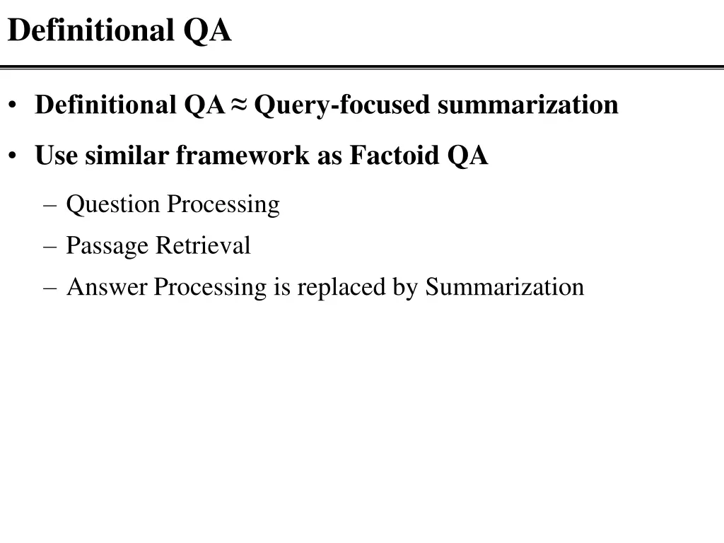 definitional qa