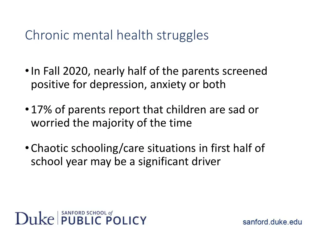 chronic mental health struggles