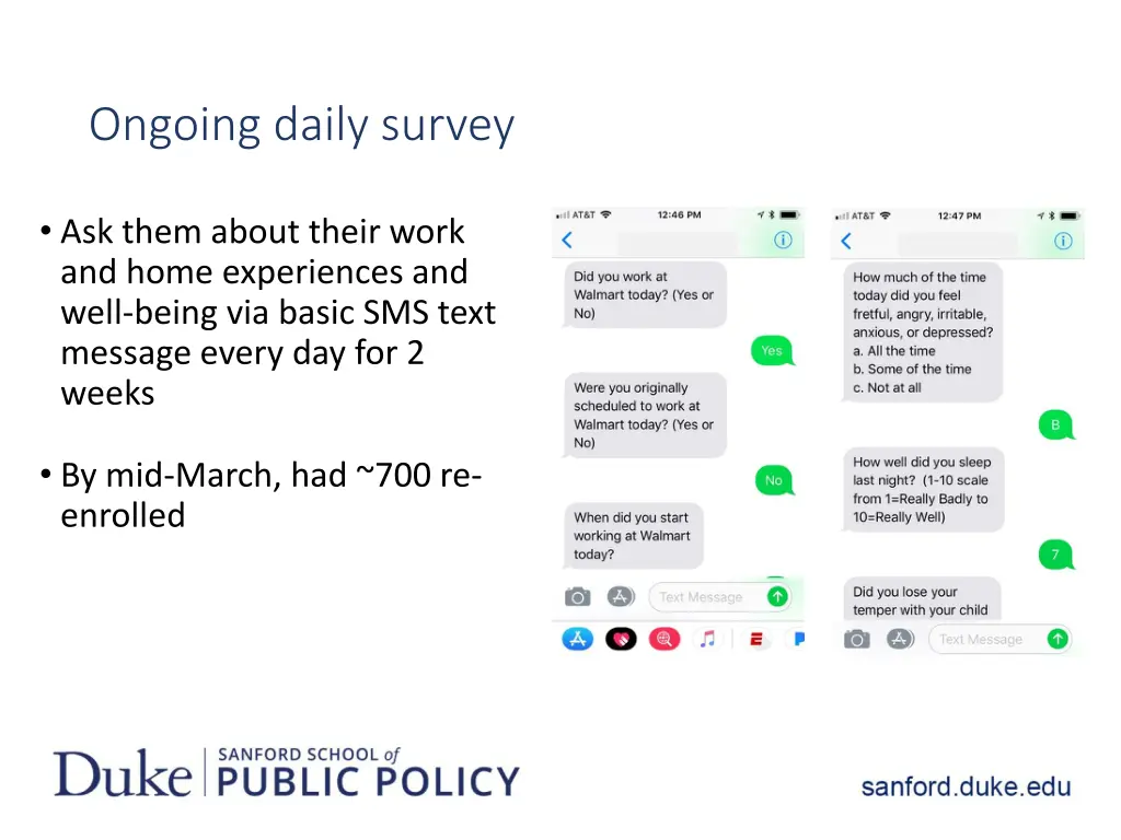 ongoing daily survey 1