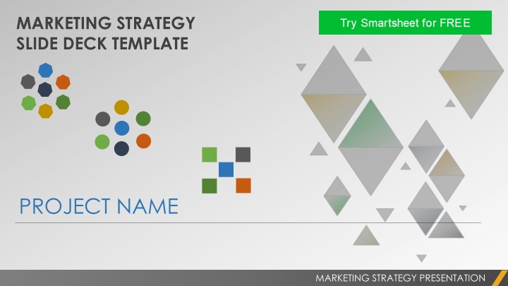 marketing strategy slide deck template