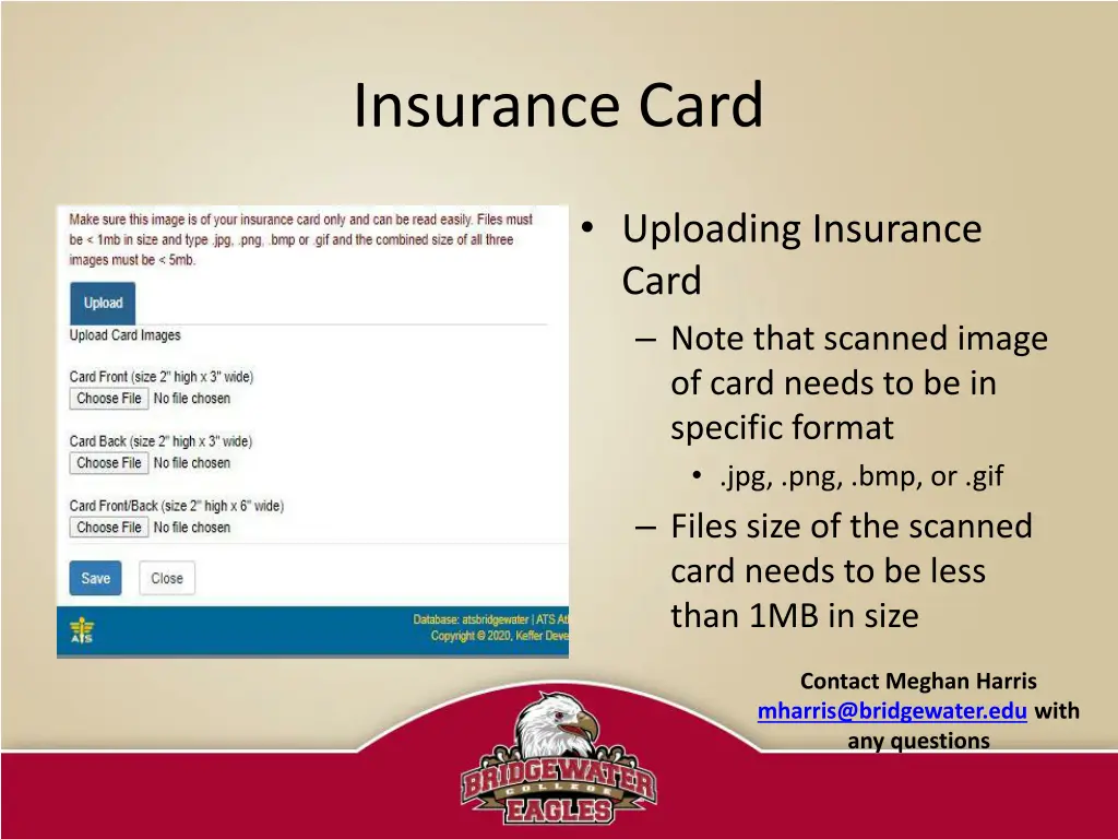 insurance card