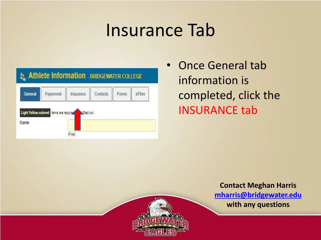 insurance tab
