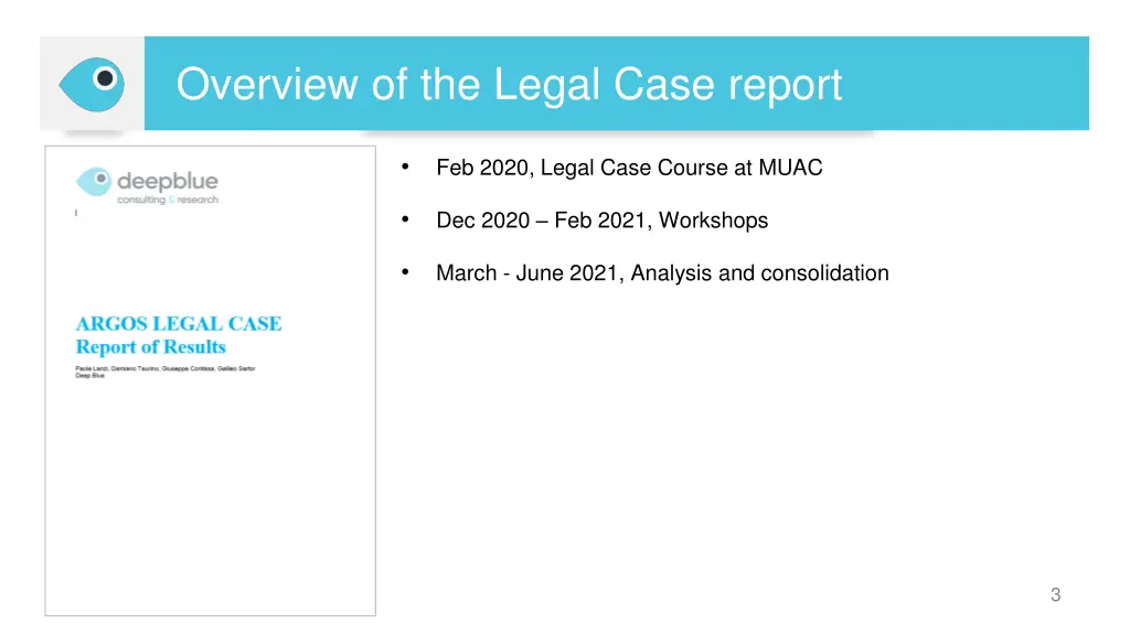 overview of the legal case report