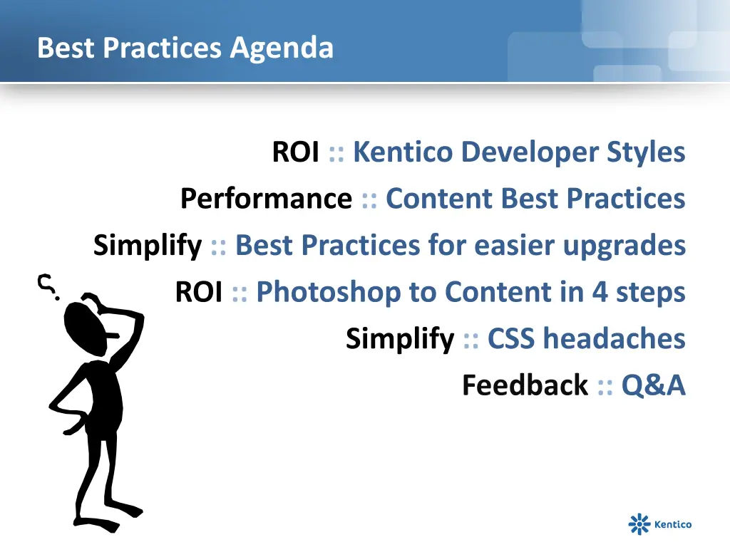 best practices agenda
