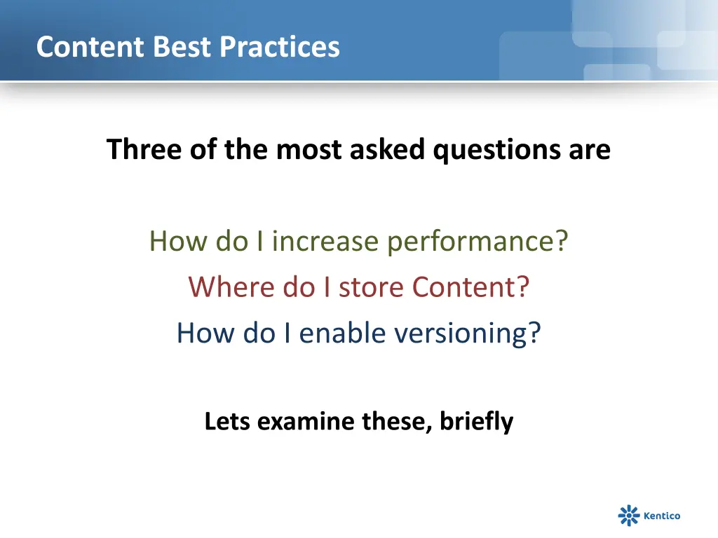 content best practices