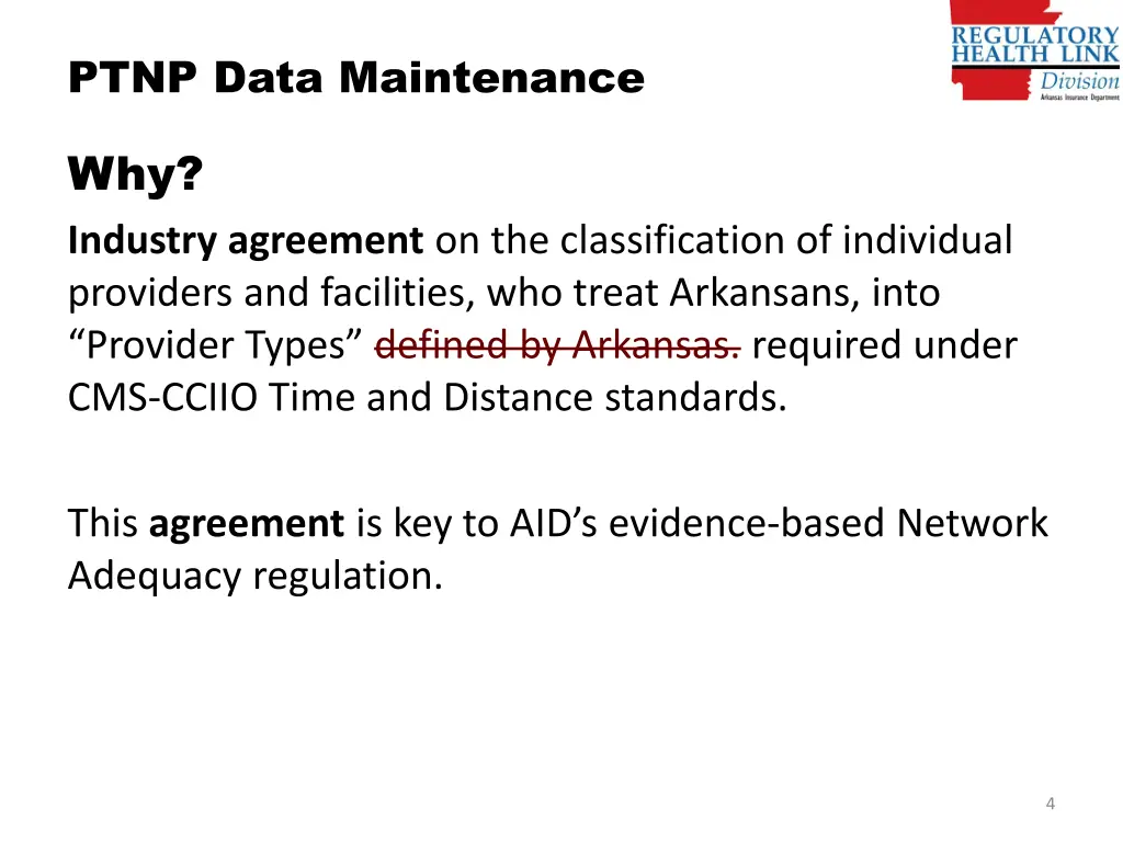ptnp data maintenance 1
