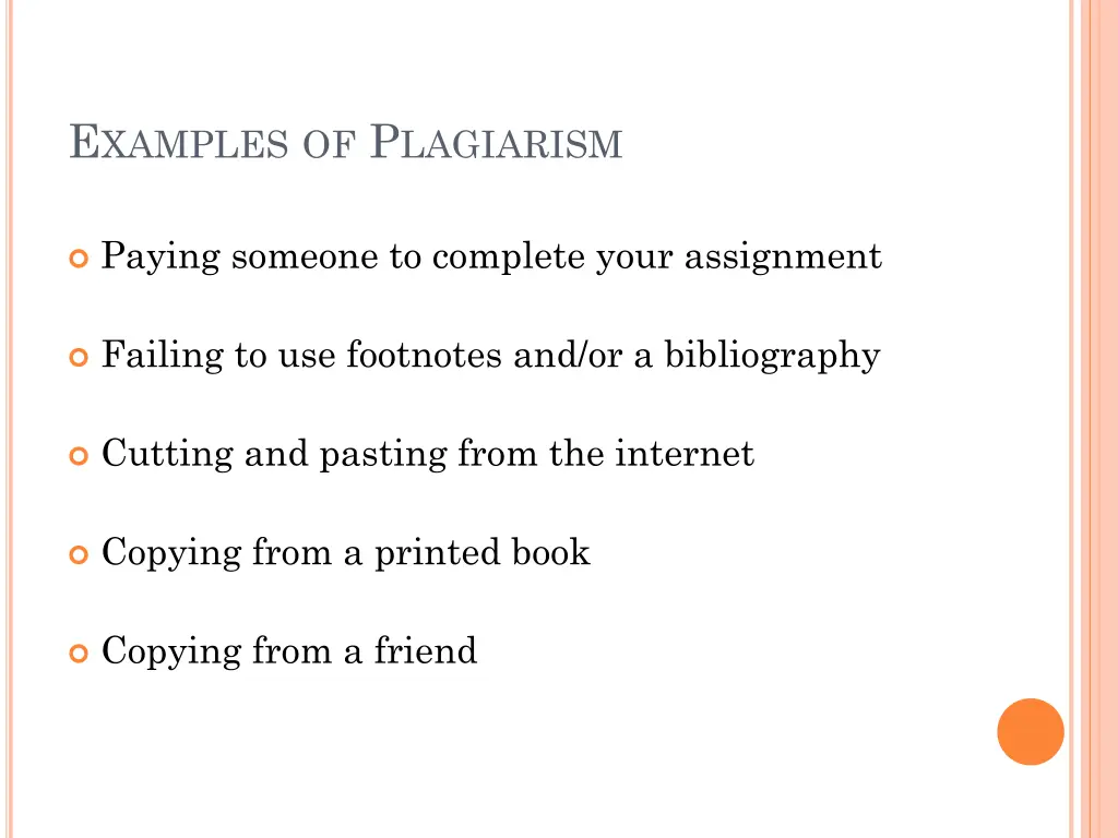 e xamples of p lagiarism