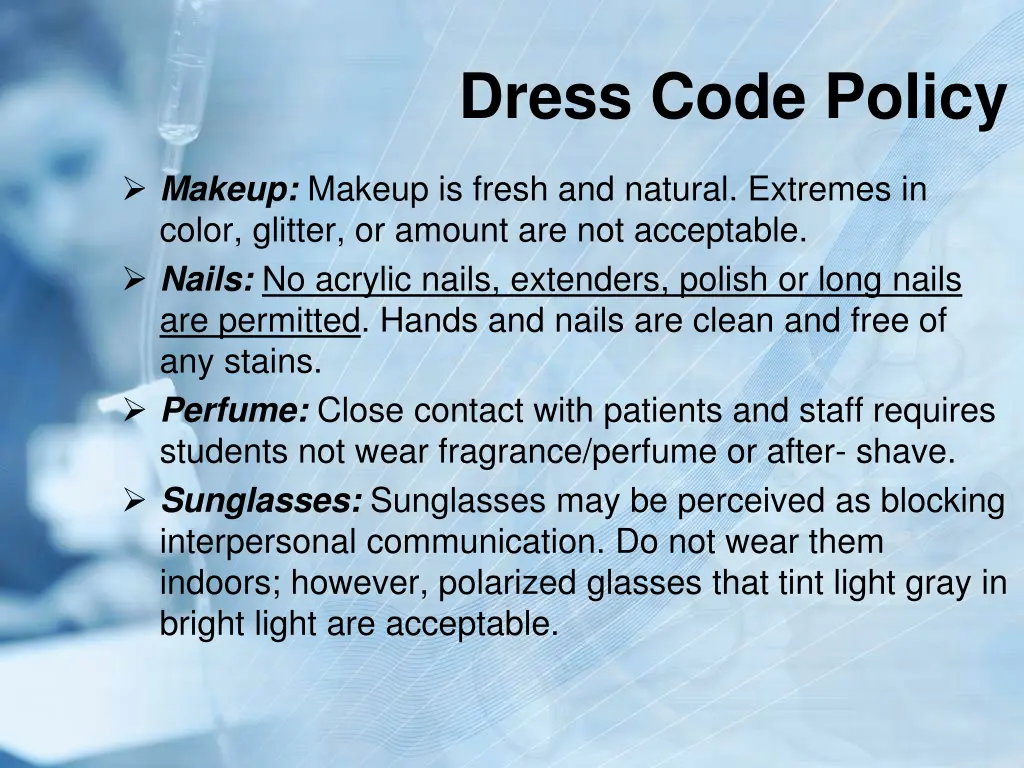 dress code policy 7