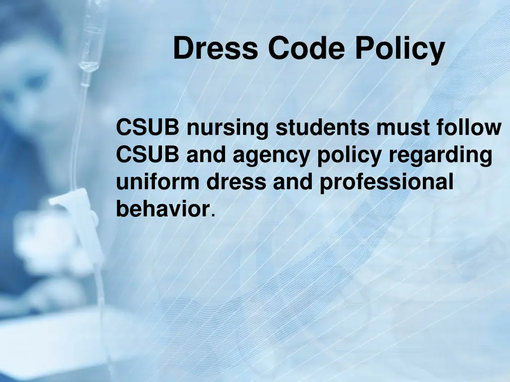 dress code policy