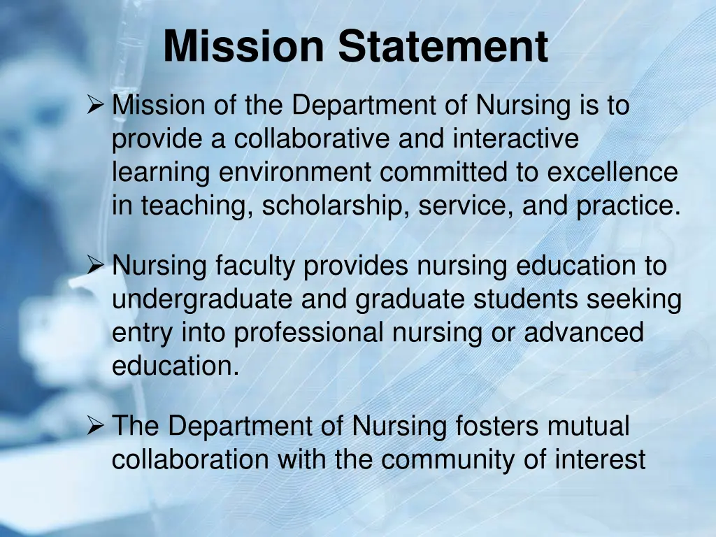 mission statement