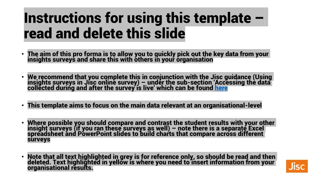 instructions for using this template read