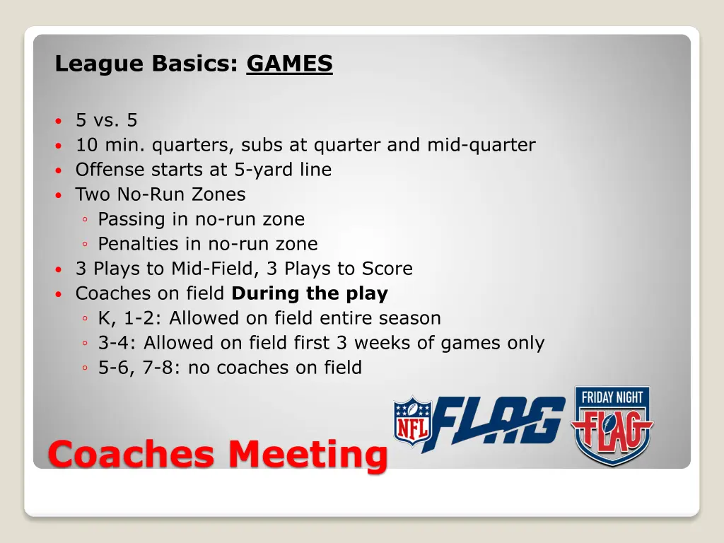 league basics games