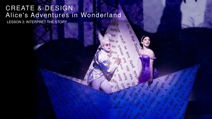 create design alice s adventures in wonderland