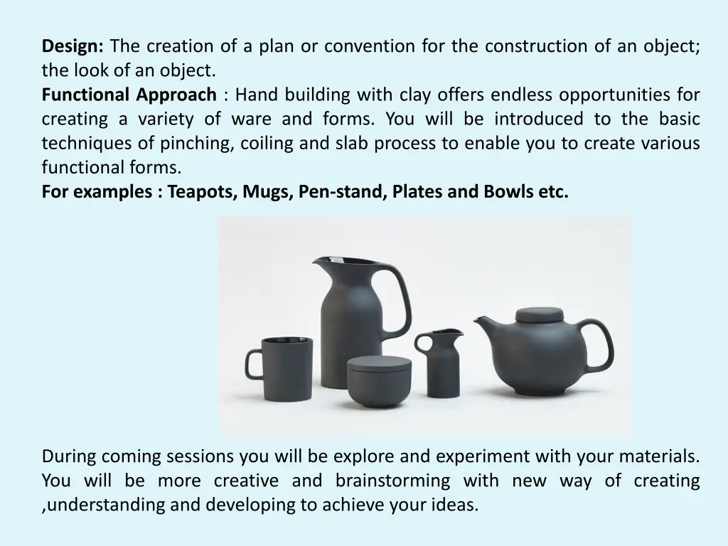 design the creation of a plan or convention