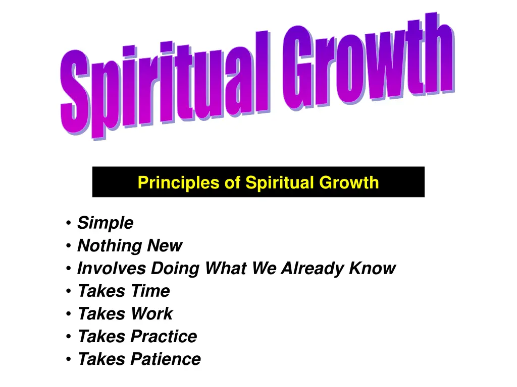 spiritual growth 2