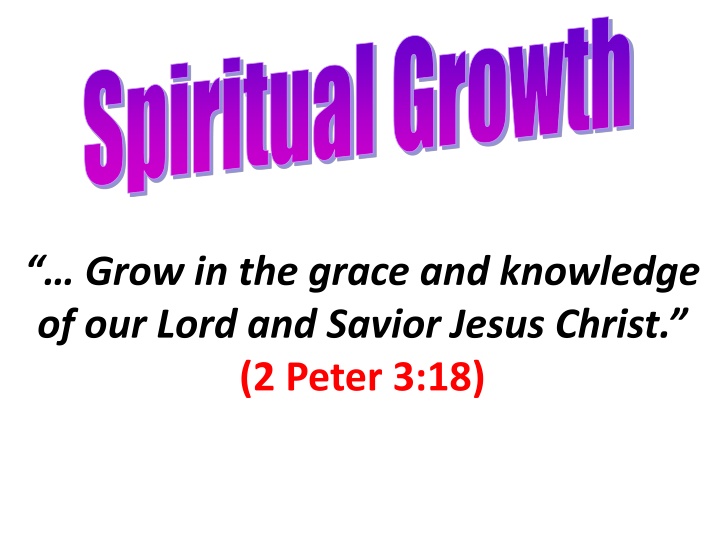 spiritual growth
