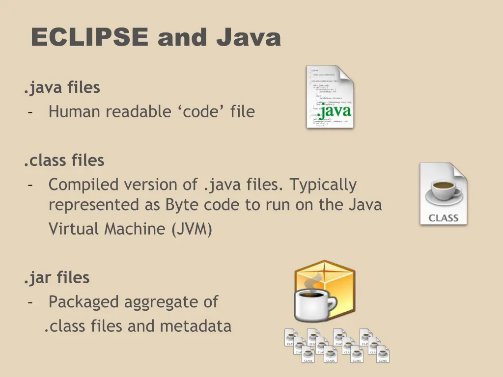 eclipse and java 1