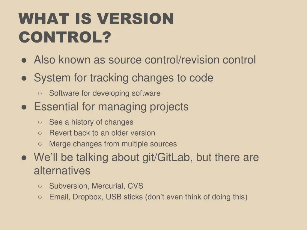 what is version control