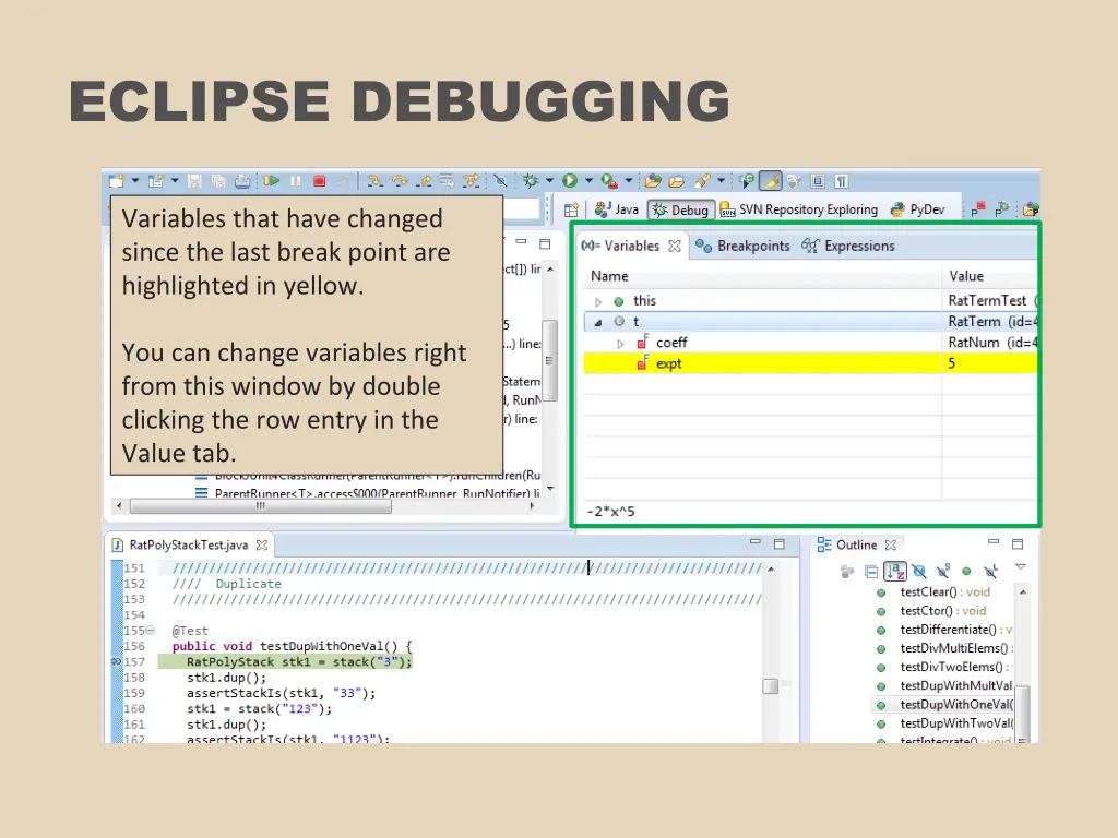 eclipse debugging 12