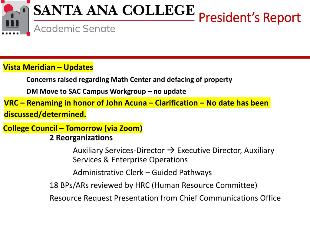 president s report president s report