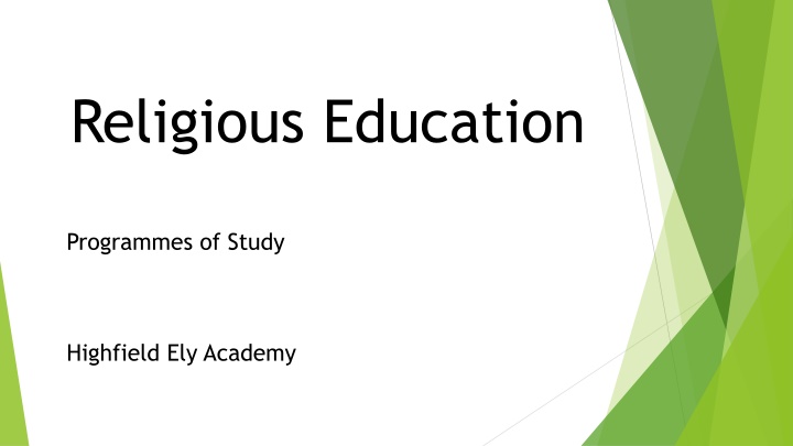 religious education