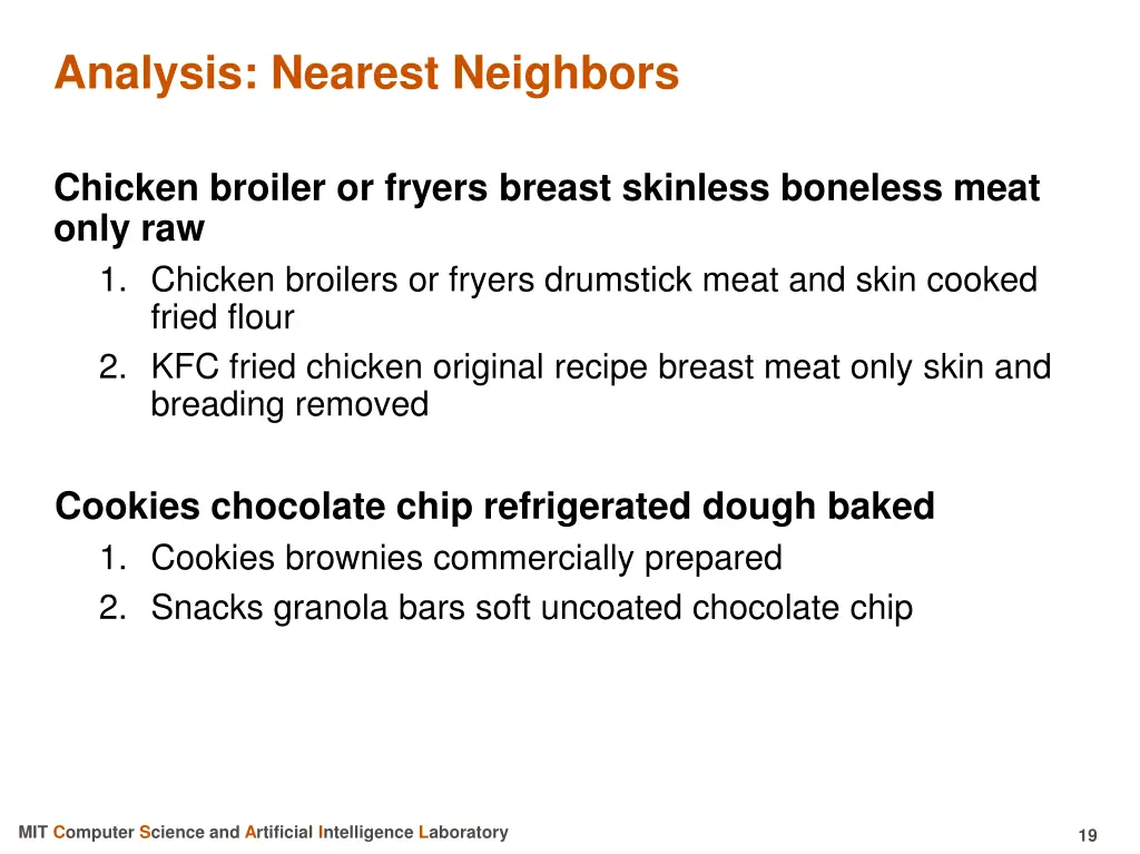 analysis nearest neighbors