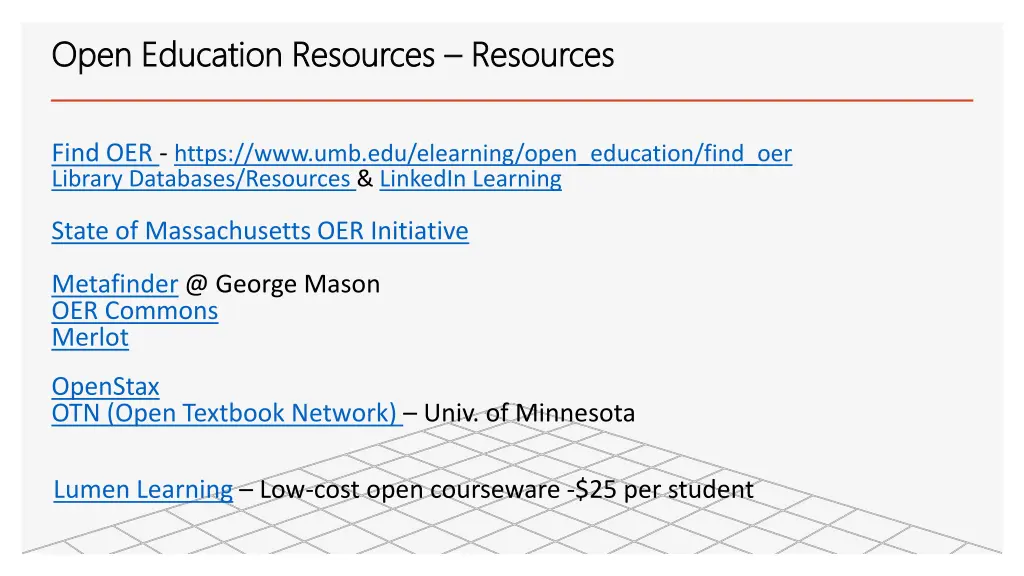 open education resources open education resources 7