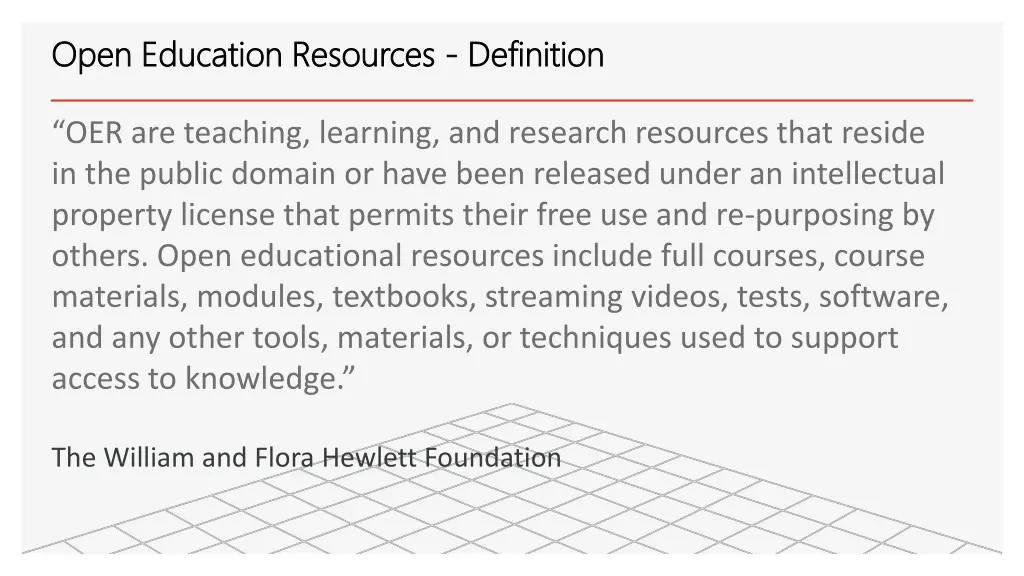 open education resources open education resources