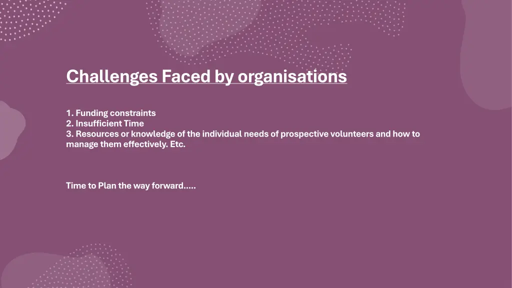 challenges faced by organisations