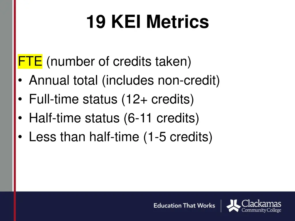 19 kei metrics 1